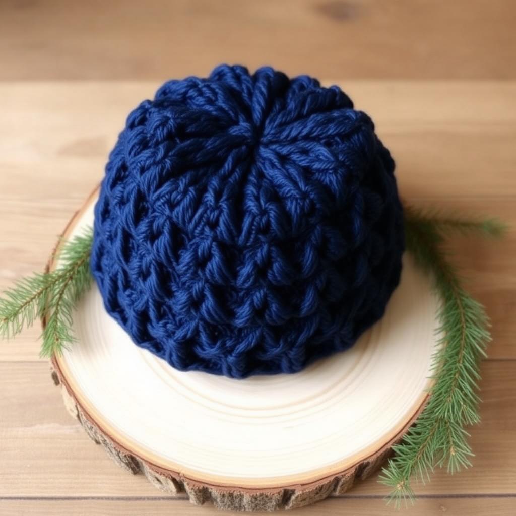 Cozy Navy Beanie