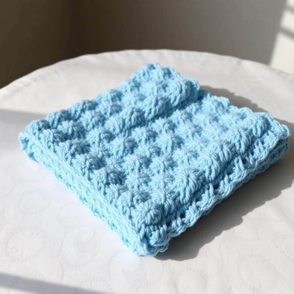 Sky Shell Baby Blanket